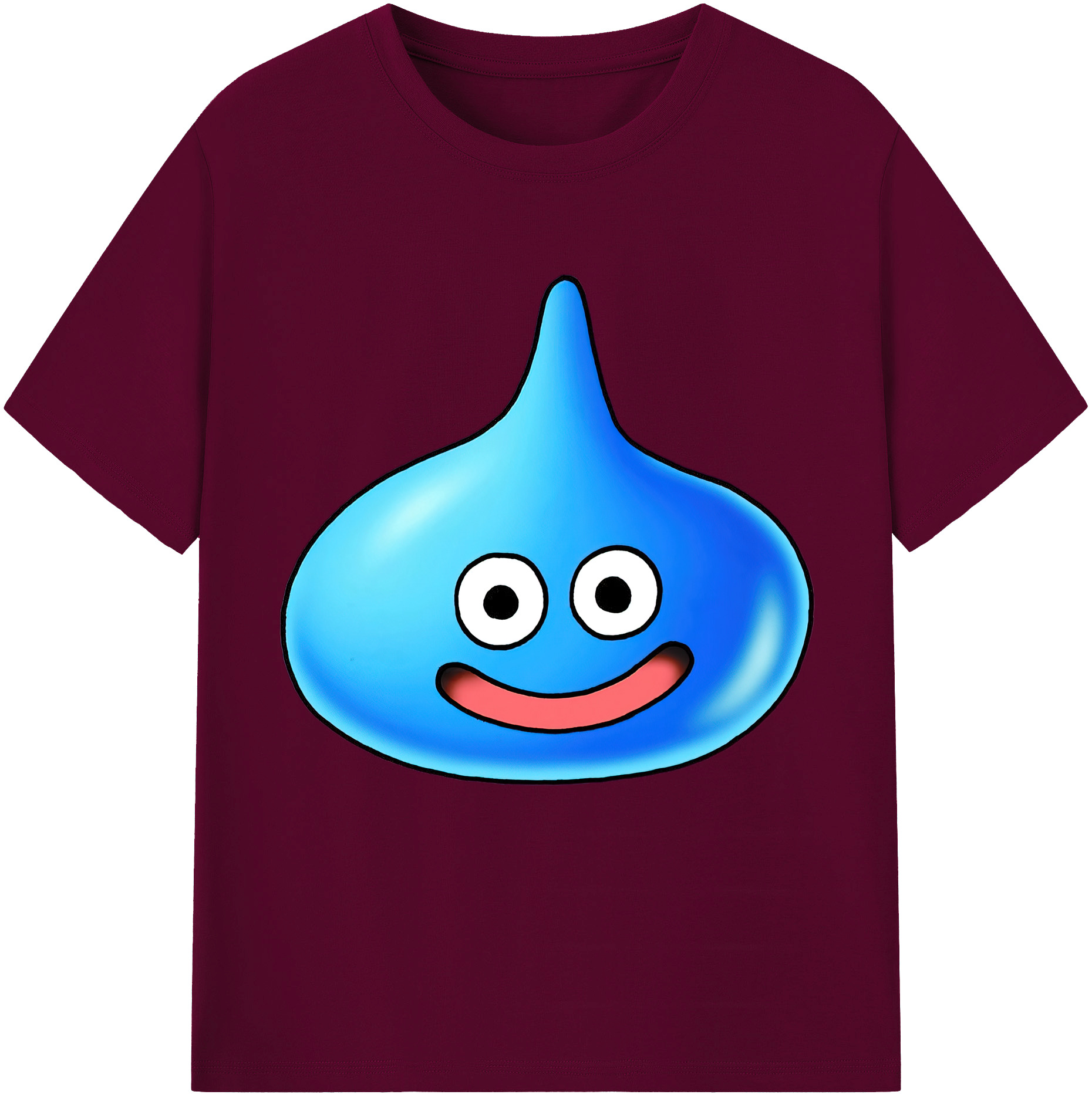 （画像用） ドラゴンクエスト Doragon Kuesuto Dragon Quest レディースカジュアルプリントTシャツ（綿100％）
